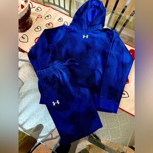 Under Armour Blue Hoodie and Joggers Set